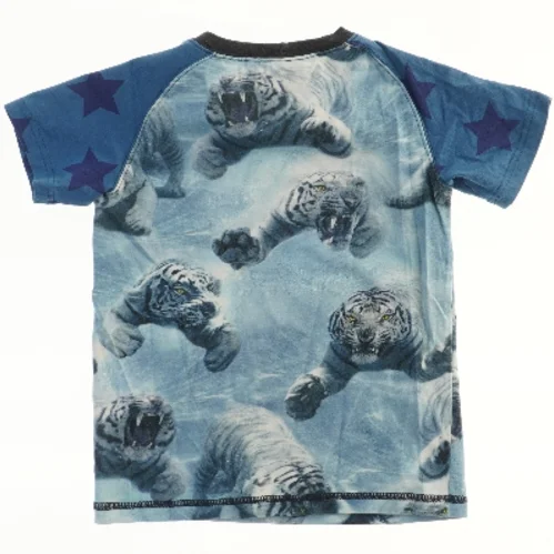 Børne T-shirt med tigerdesign fra Molo (str. 110)