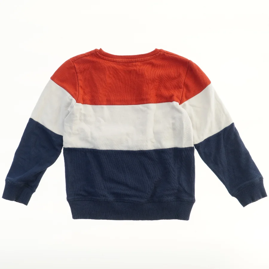 Sweatshirt med striber fra H&M (str. 122)