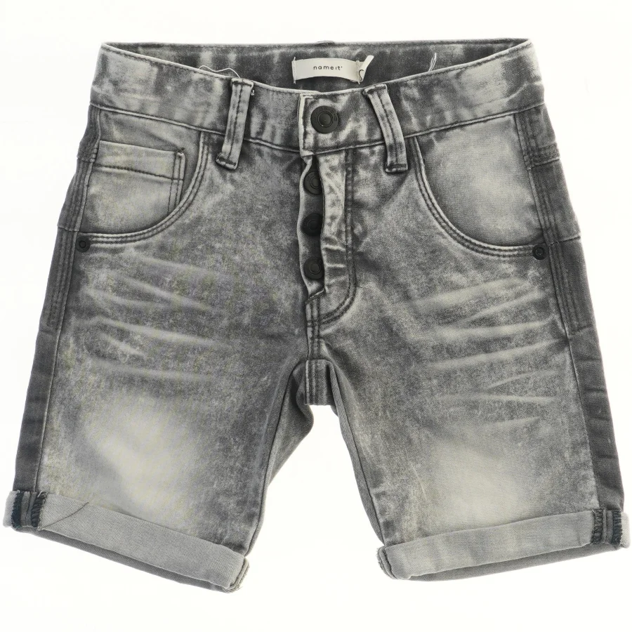 Børneshorts i denimlook fra Name It (str. 116)