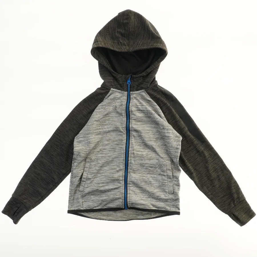 Hættetrøje med lynlås fra H&M (str. 110)