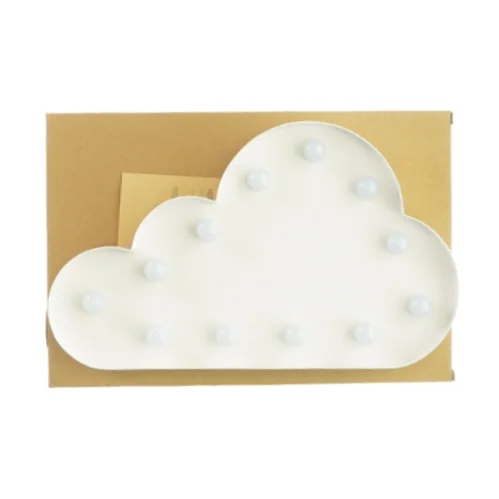 Lyskegle formet som sky