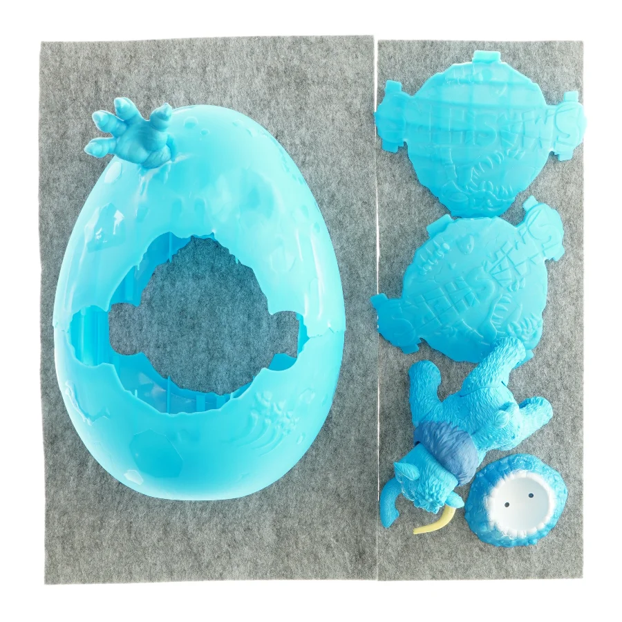 Mammut med æg ægget har åbninger som kan lukkes med de ekstra stykker