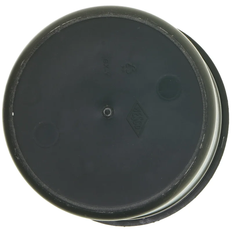 Sort plastspand med hank fra Wesco (str. ø 20 cm, 24 cm)