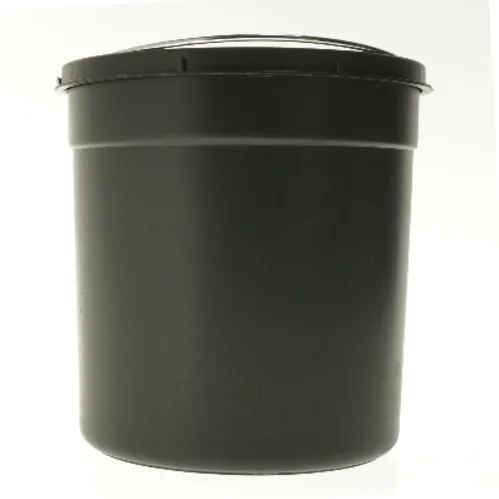 Sort plastspand med hank fra Wesco (str. ø 20 cm, 24 cm)