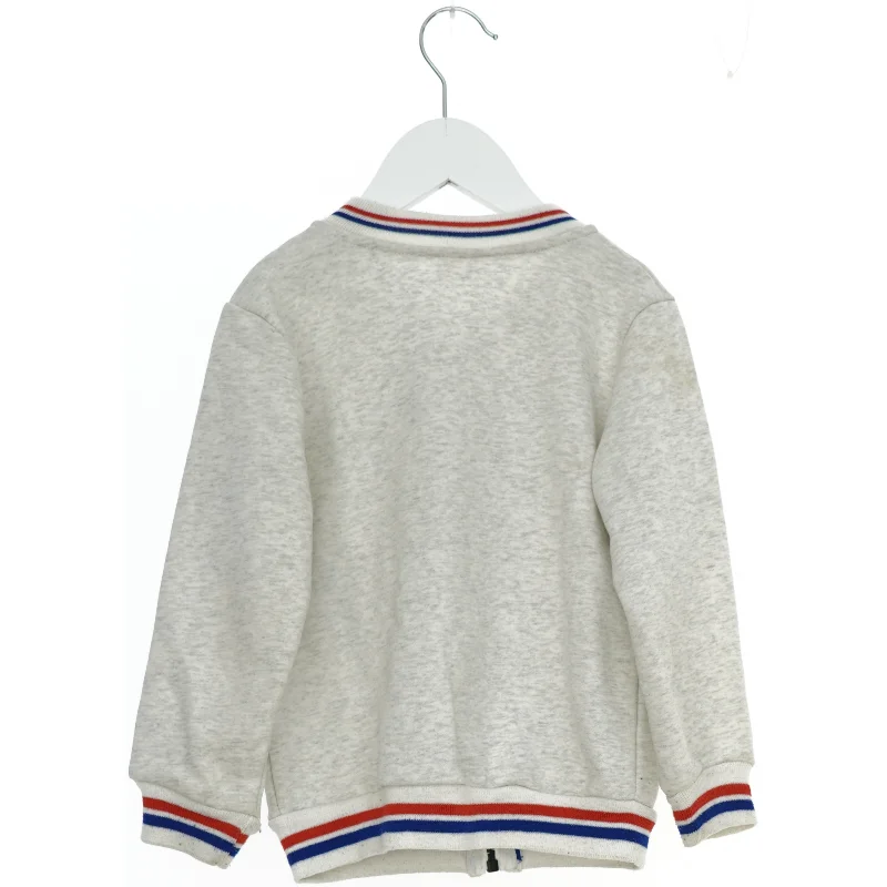 Grå børnetrøje med lynlås fra Mm (str. XXL)