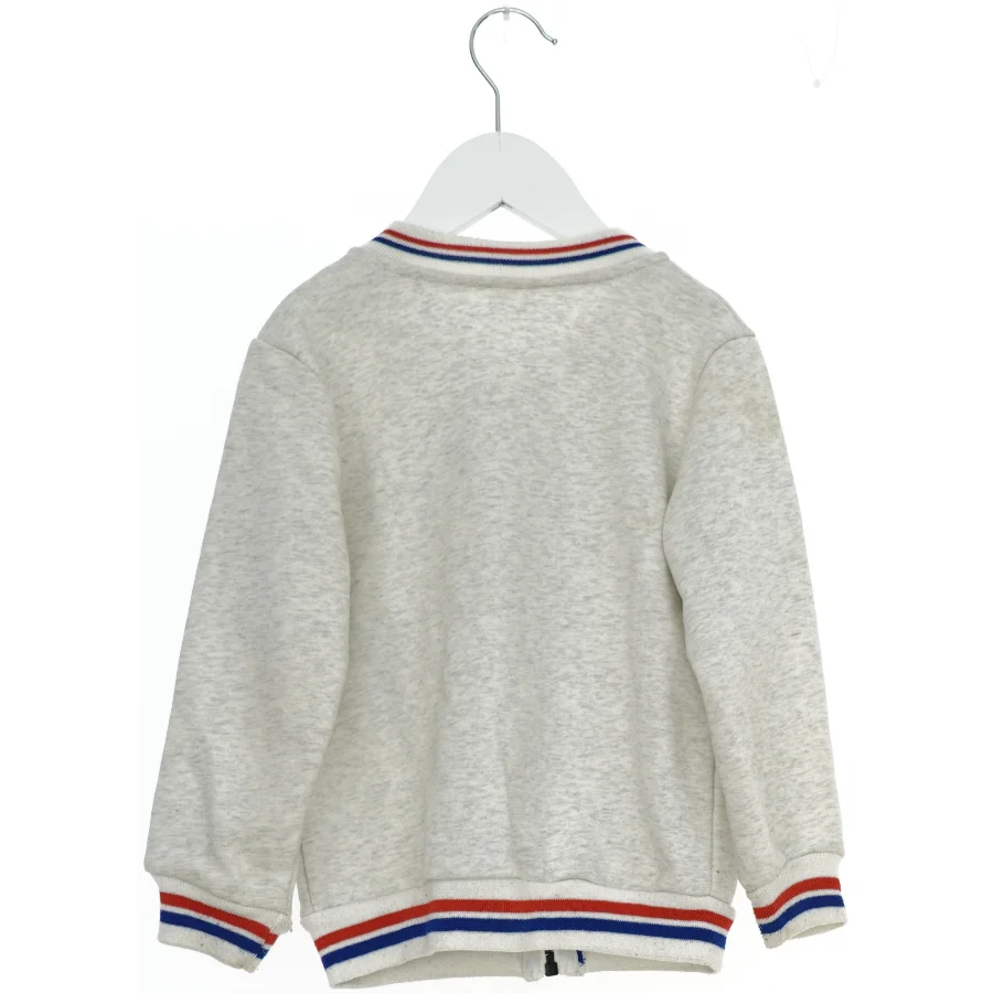 Grå børnetrøje med lynlås fra Mm (str. XXL)