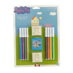 Gurli Gris stempel og tusser fra Peppa Pig