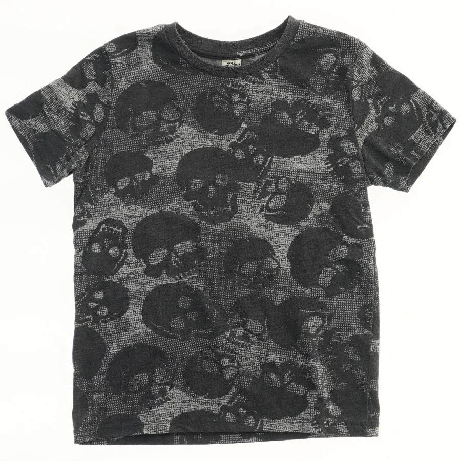 T-shirt med kranieprint fra LC Waikiki  (str. 116)