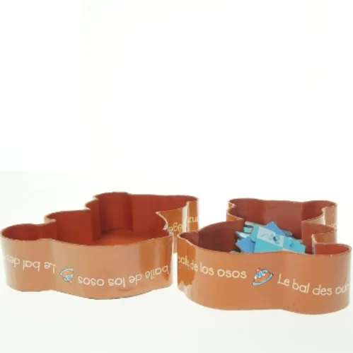 Bjørnebal puslespil i bjørneformet æske fra Djeco (str. 42 x 30 cm)