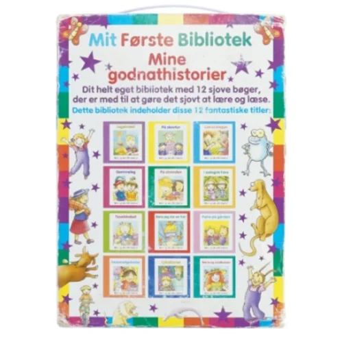 Mit første bibliotek - Mine godnathistorier bogsæt af Ukendt (Bog)