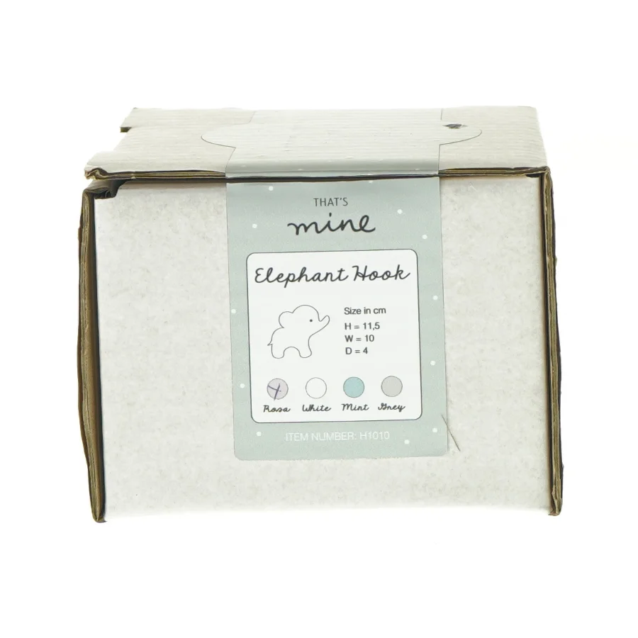 Vægkrog/knage elefant fra That's Mine