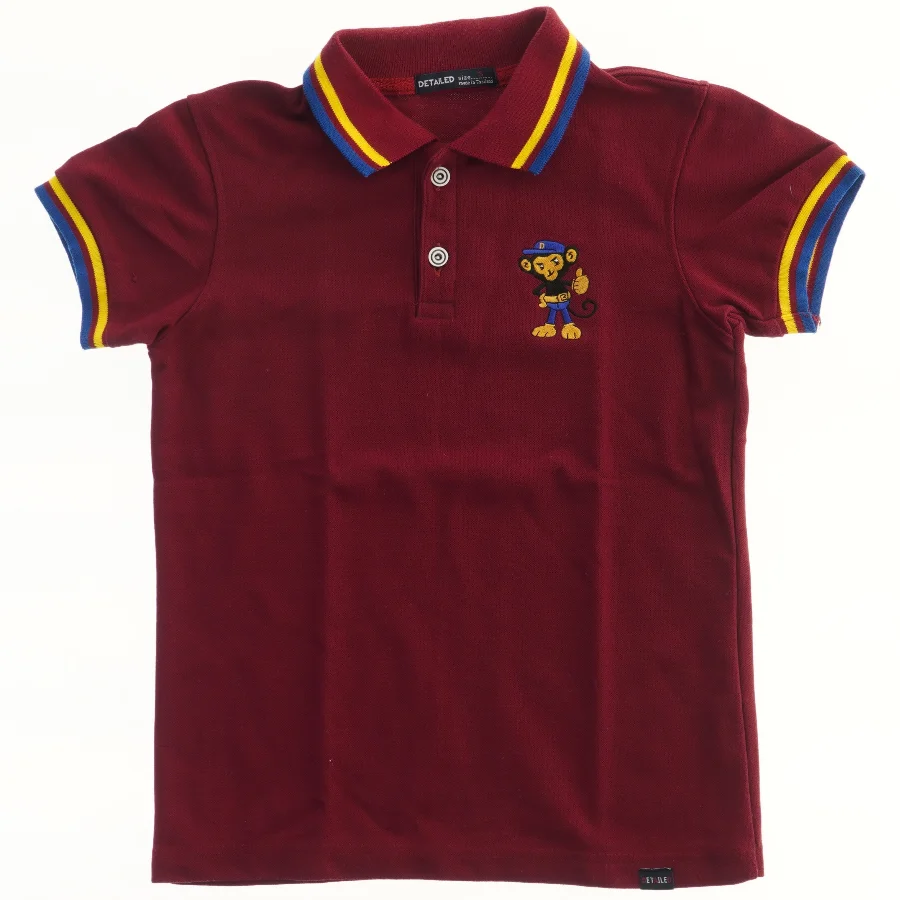 Børne T-shirt med krave fra Detailed (str. 116)