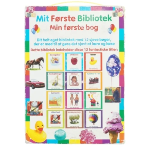 Mit Første Bibliotek - Min første bog (Bog)