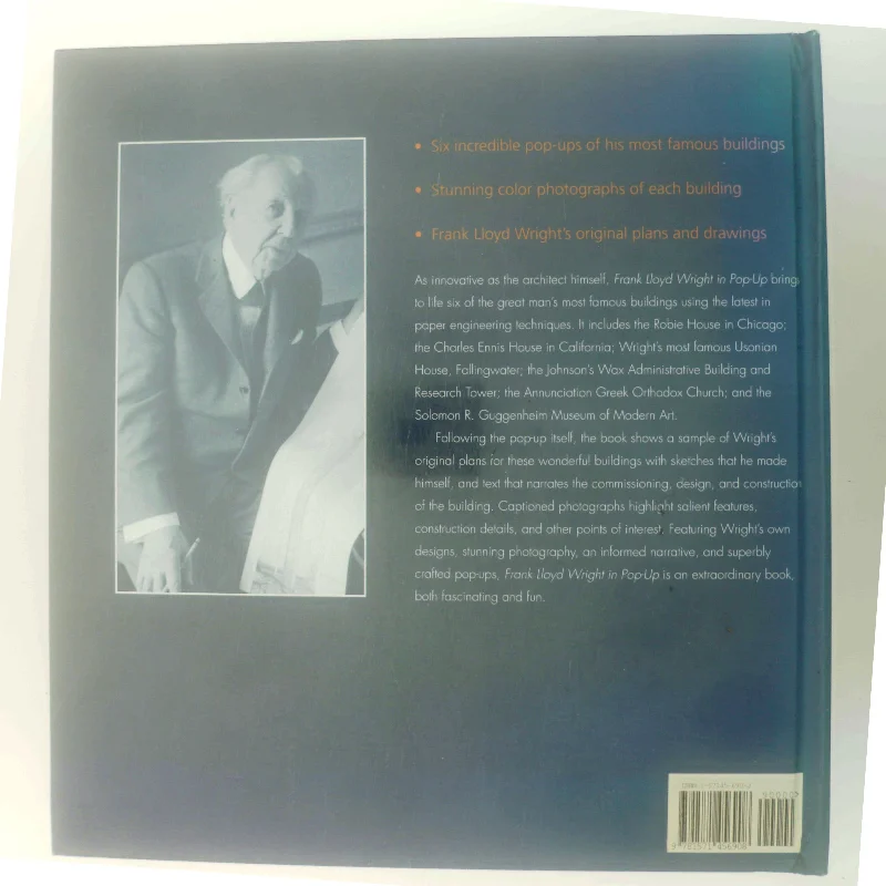 Frank Lloyd Wright in Pop-up af Iain Thomson (Bog)