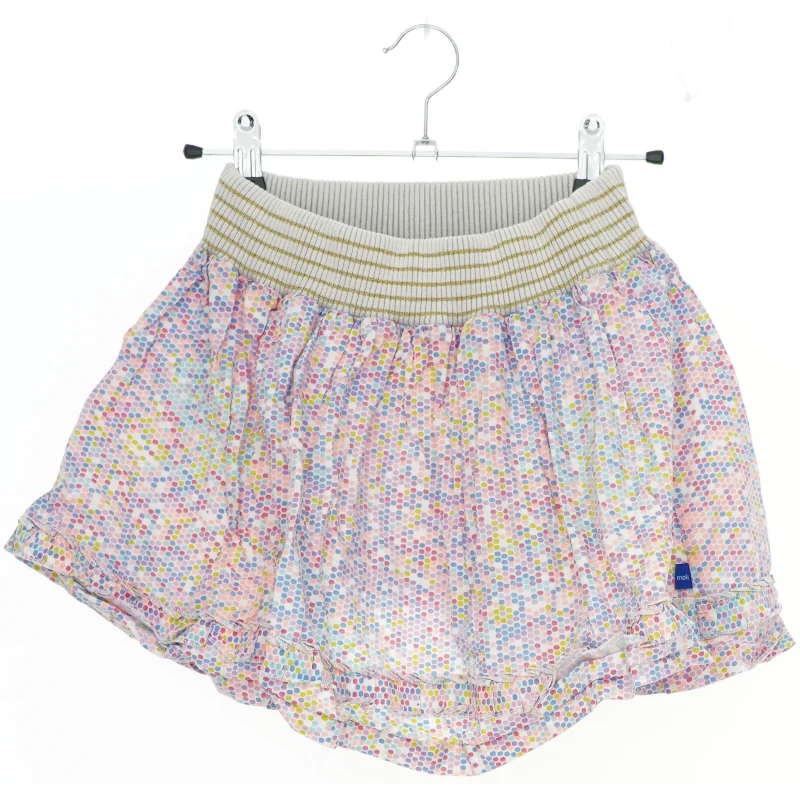Farverig nederdel med elastisk linning fra Molo (str. 128)