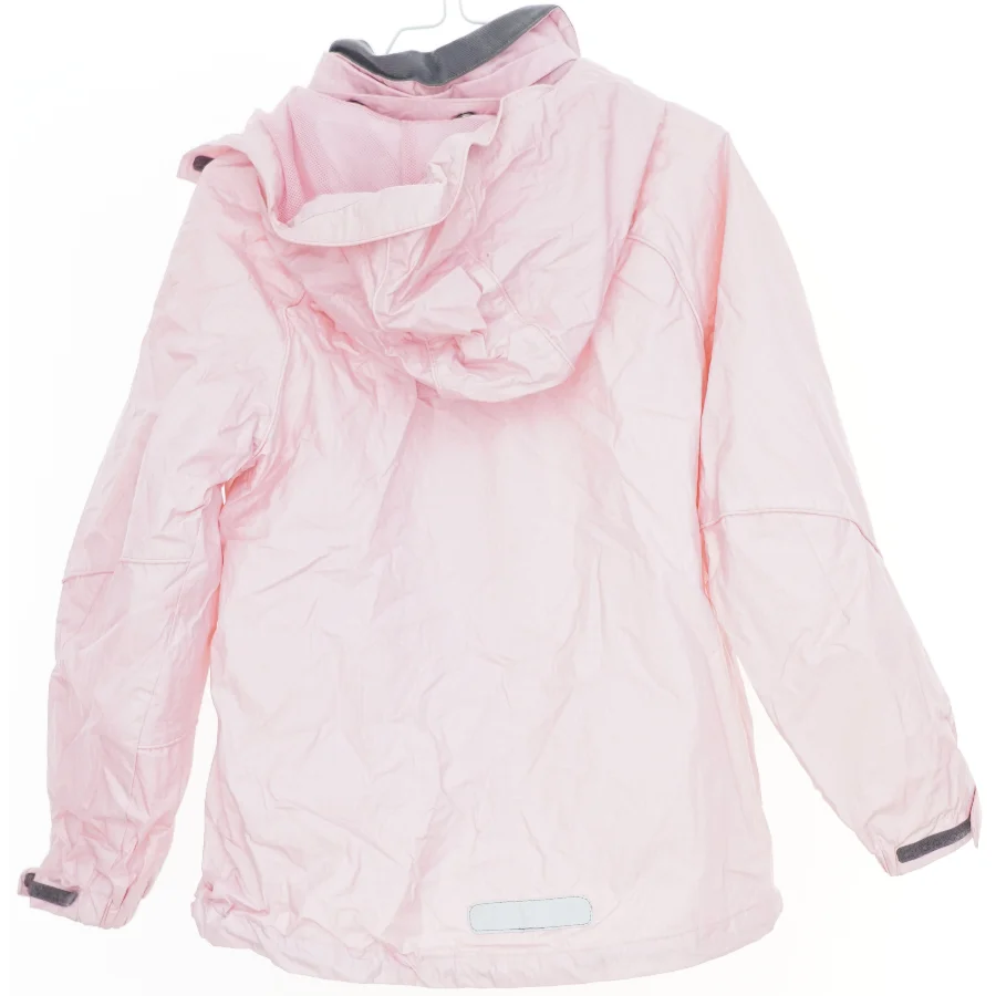 Lyserød vindjakke med hætte fra H&M (str. 128)