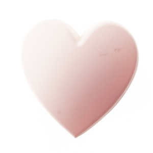 Hjerteformet væglampe fra IKEA (str. Ø 26 cm)