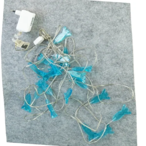 Lyskæde med rum raketter fra Sirius (str. 700 cm)