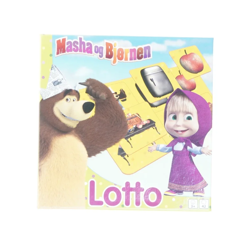 Billedlotteri masha og bjørnen fra Barbo Toys (str. 19 x 19 cm)