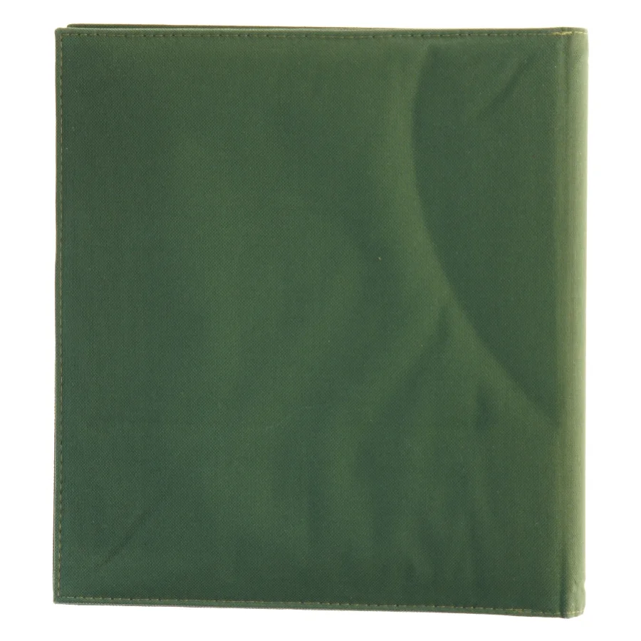 Håndlavet perlebroderet ringbind (str. 30 x 28 cm)