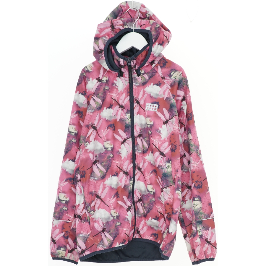 Børnejakke med farverigt mønster fra Lego (str. 152)