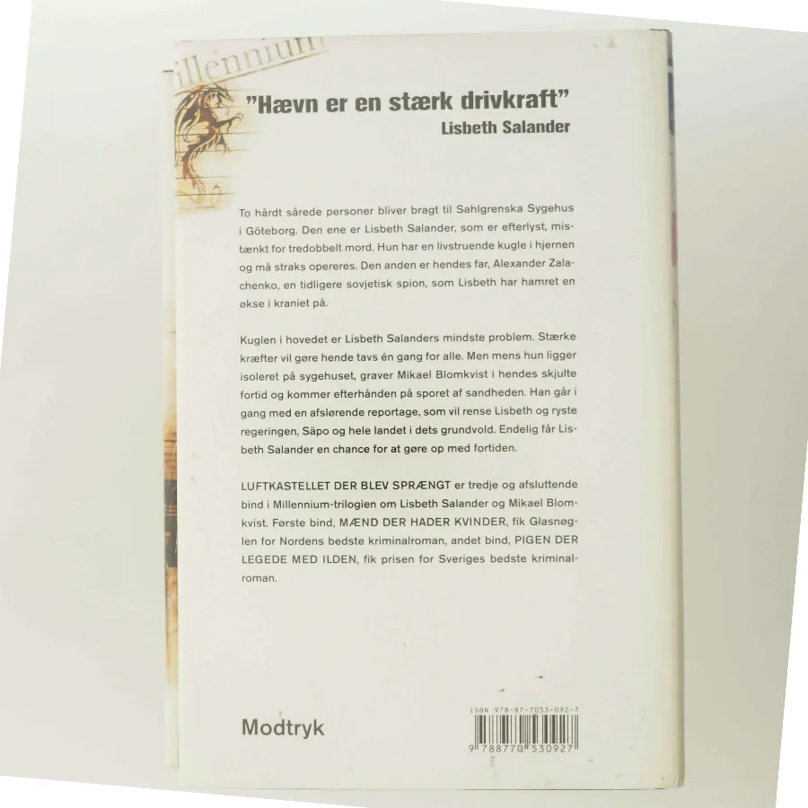 Luftkastelletderblevsprngt Stir up a Hornets' Nest of Girl. Shi Dige Larsen. the Danish Original. Hardcover](chinese Edition) (Bog)