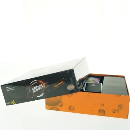 Spil 'Kvit eller Dobbelt' fra DR (str. 27x27x8 cm)