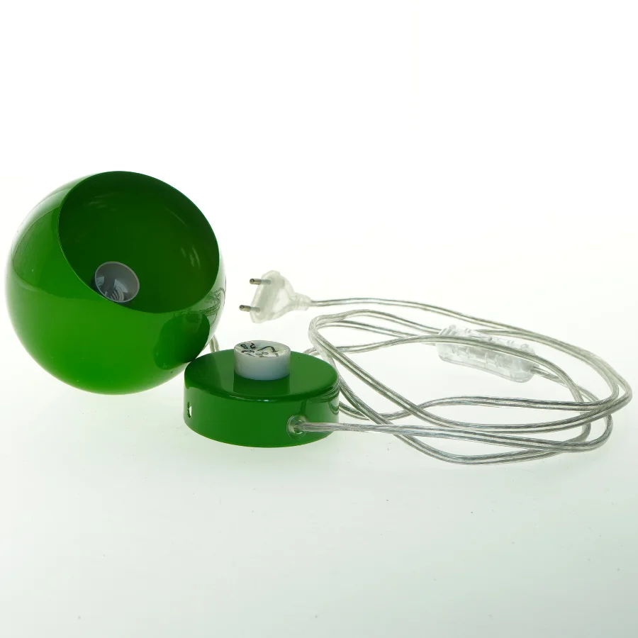 Grøn lampe (str. 11x10 cm)