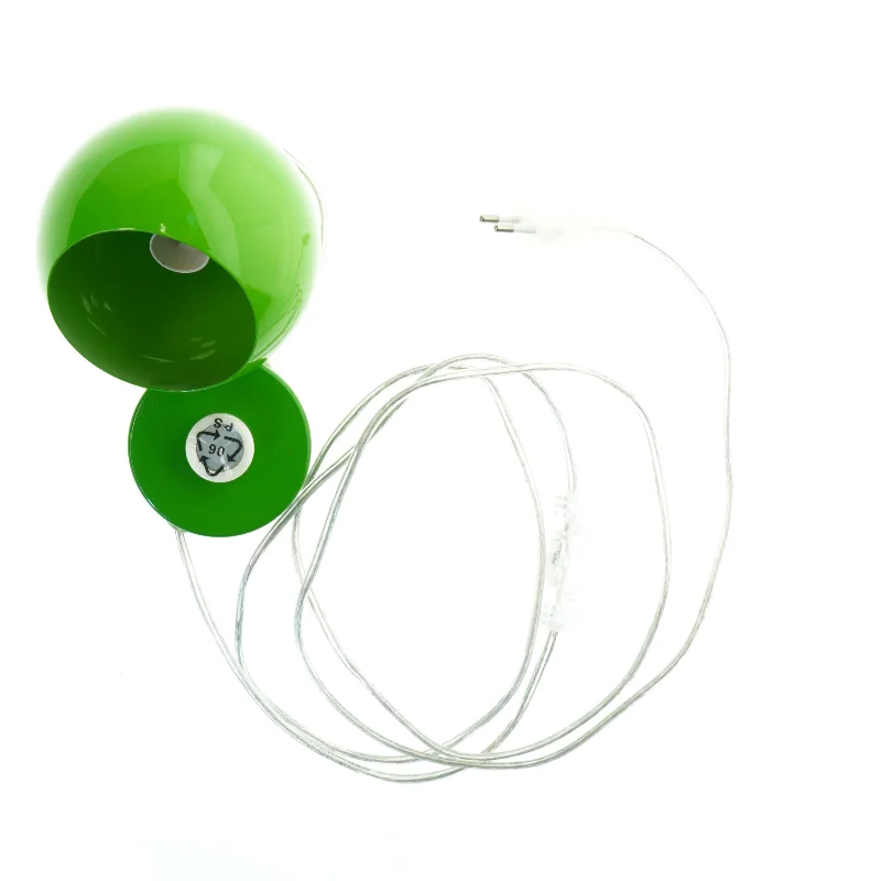 Grøn lampe (str. 11x10 cm)