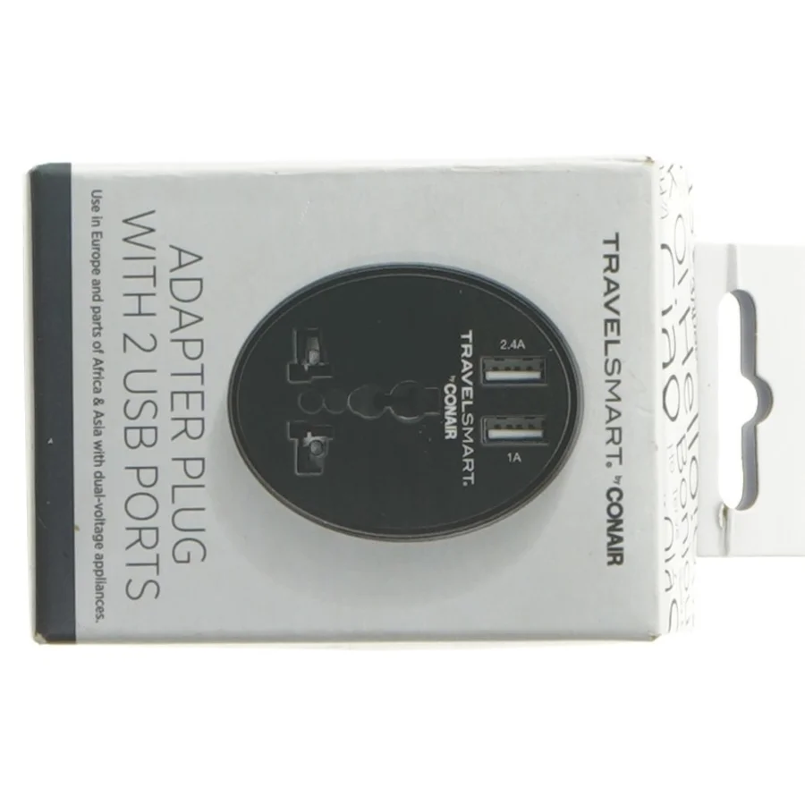 Universal rejseadapter med USB