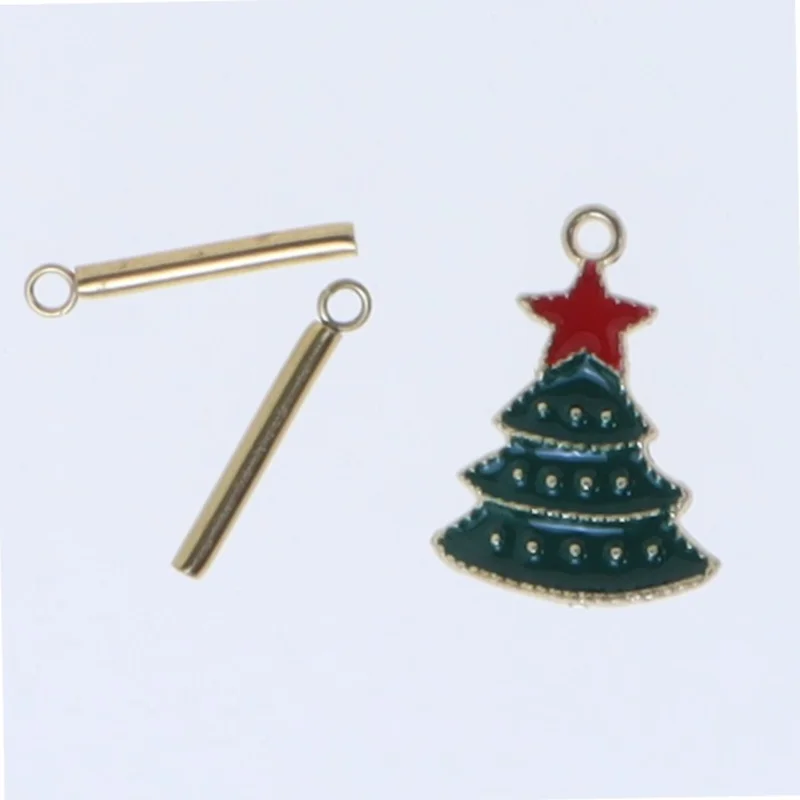 Lille juletræsvedhæng med stænger (str. 20 mm)