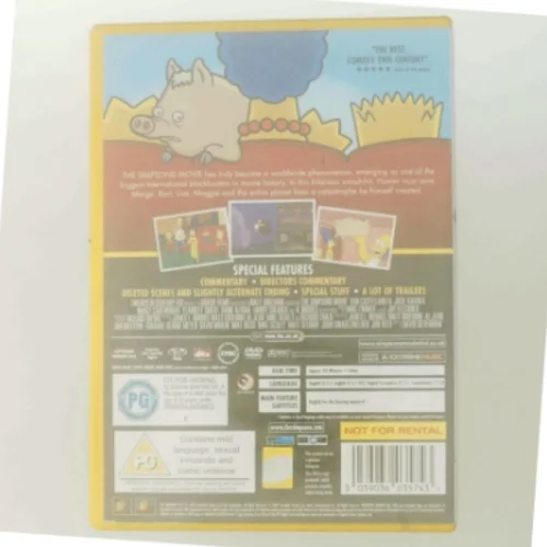 The Simpsons Movie med Dan Castellaneta (DVD)