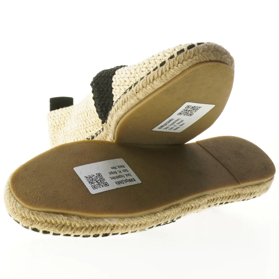 Flade espadrillos sommer sko størrelse 41 fra Zara (str. 41 ) God stand