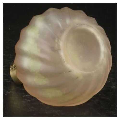 Vintage glas parfumeflaske (str. 10 cm)