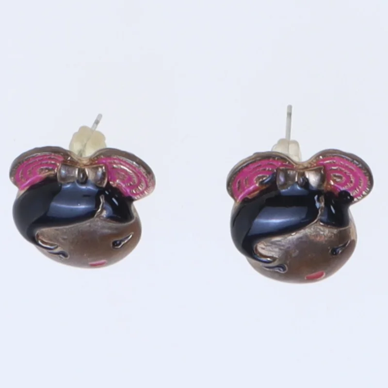 Søde ørestikker med ansigt, brugte (str. 20 mm)