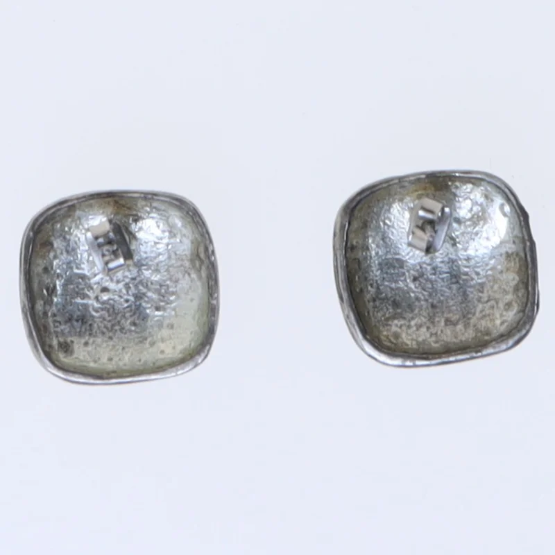 Sorte 80'er eller 90'er ørestikker (str. 15 mm)