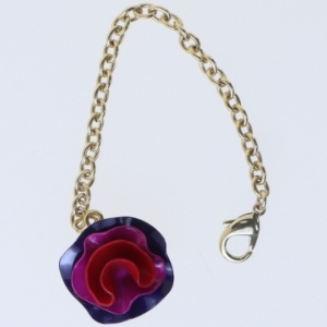 "Lola" Marc Jacobs fast parfume Nøglering med blomst (str. 23,5 cm)