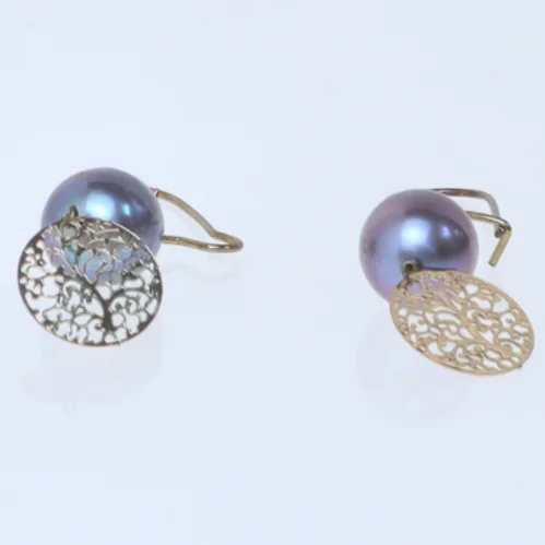 Perleøreringe (str. 40 mm)