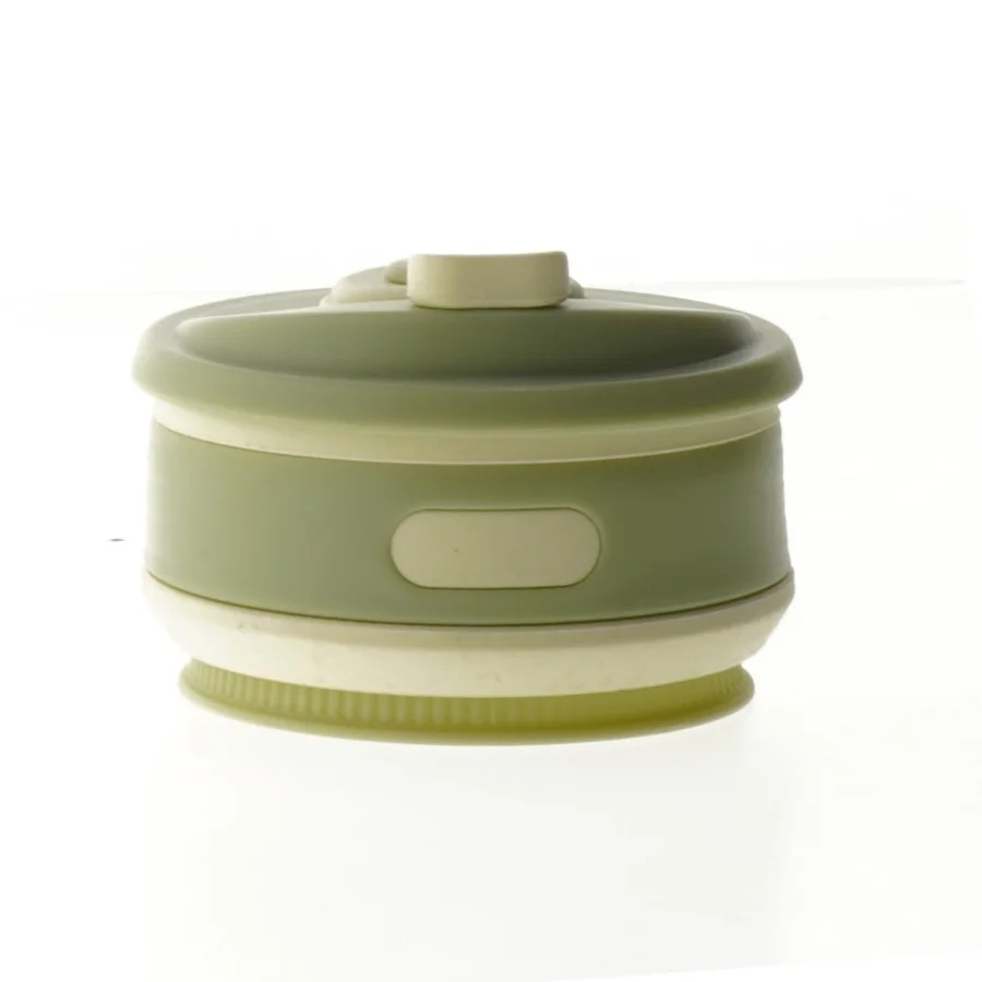 Termokop i silikone og plastik, aldrig brugt