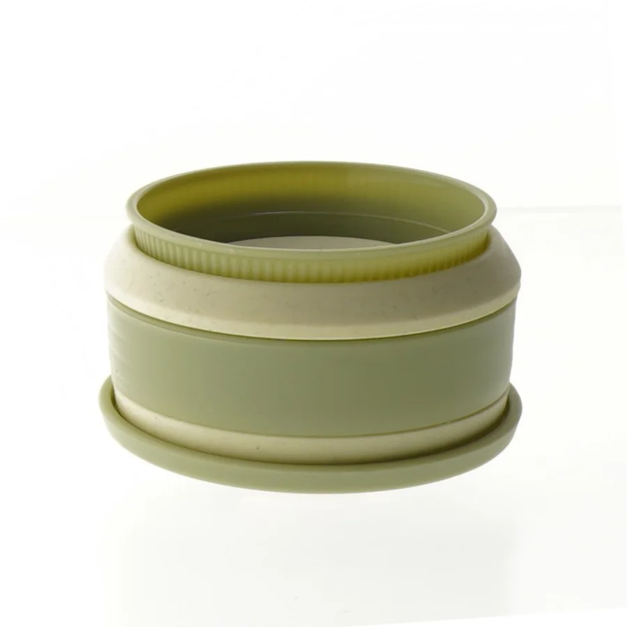 Termokop i silikone og plastik, aldrig brugt