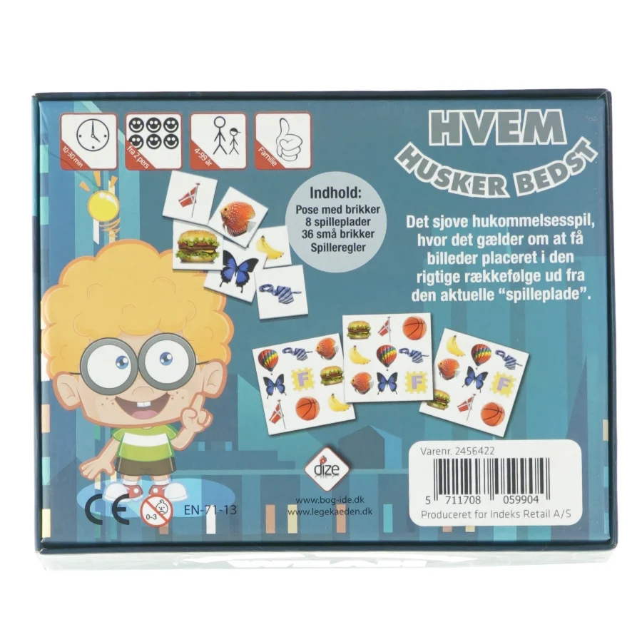 Hvem husker bedst (str. 18 x 14cm)