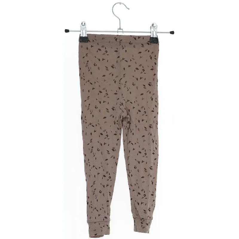 Lækre leggings med blad mønster fra 8O8 (str. 92)