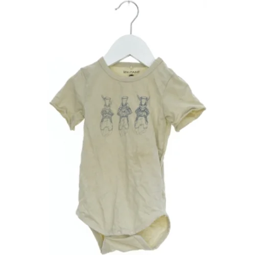 Kortærmet bodystocking med print fra En Fant (str. 86)