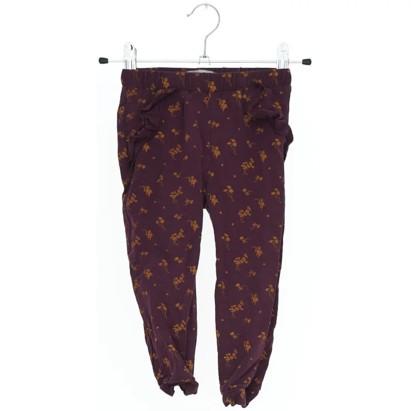 Børnebukser med blomsterprint fra VRS (str. 92)