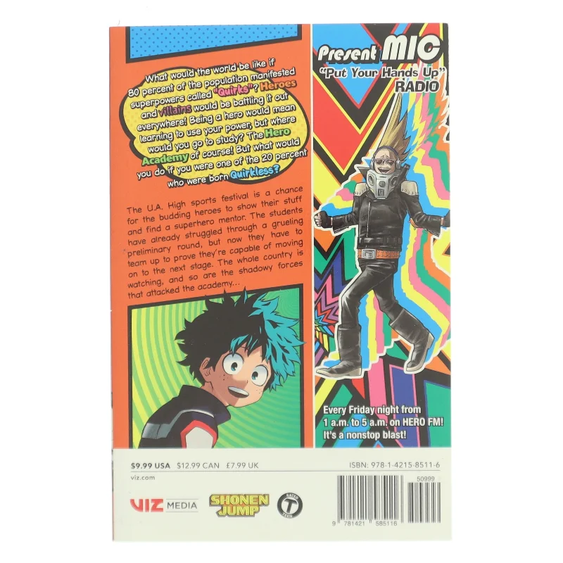 My Hero Academia, Vol. 4 af Kohei Horikoshi (Bog)