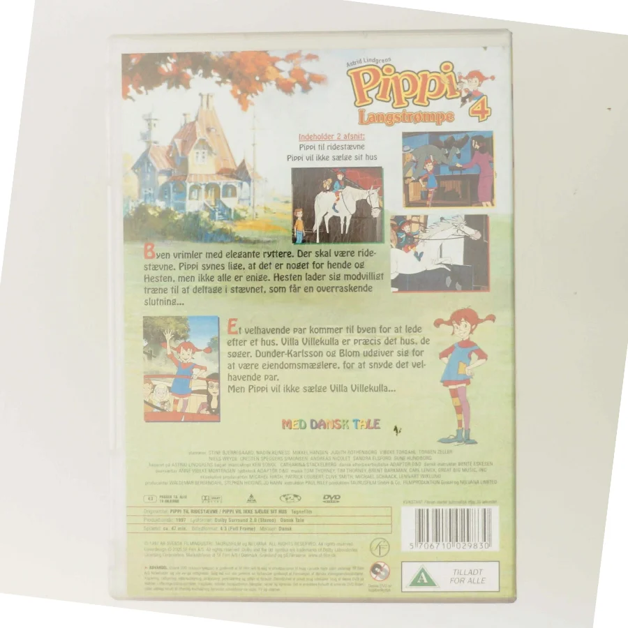 Pippi Langstrømpe DVD