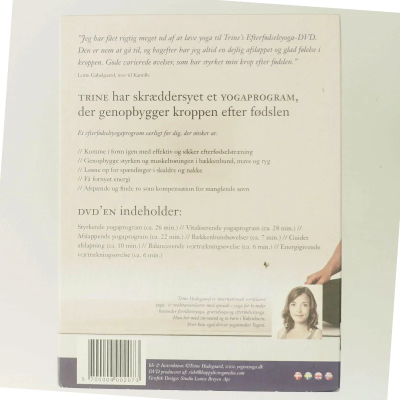 Efterfødselsyoga DVD med program