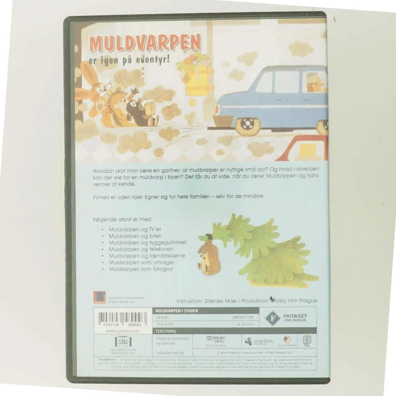Muldvarpen i staden DVD fra Scanbox