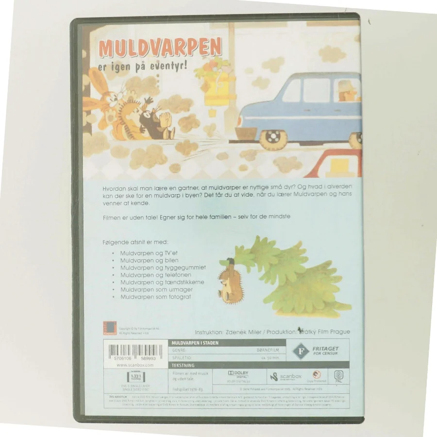 Muldvarpen i staden DVD fra Scanbox