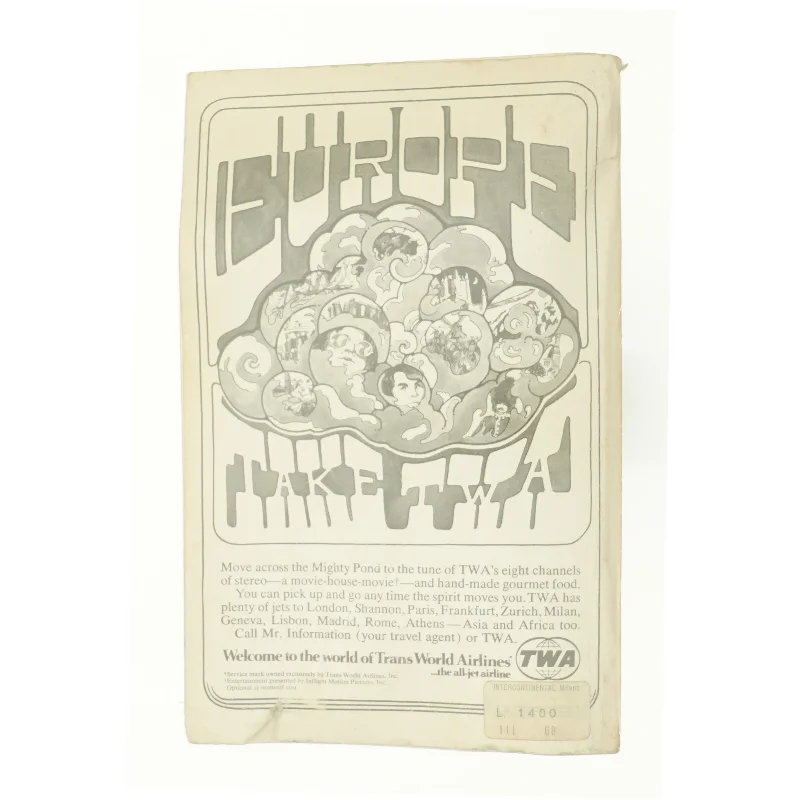 1968 Let's Go - The student guide to europe (Bog)